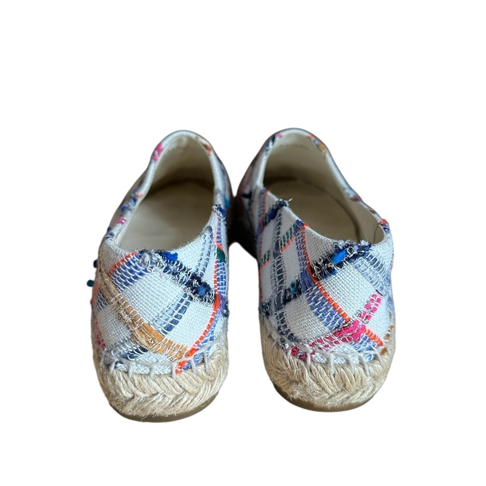 Chanel espadrilles tweed flats RETAIL 995 - Picture 5 of 6